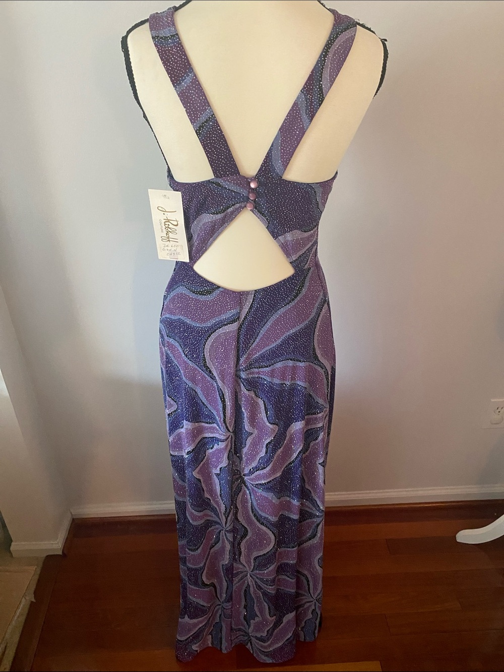 NWT Joseph Ribkoff couture size 4 formal dress firm price - Picture 5 of 10